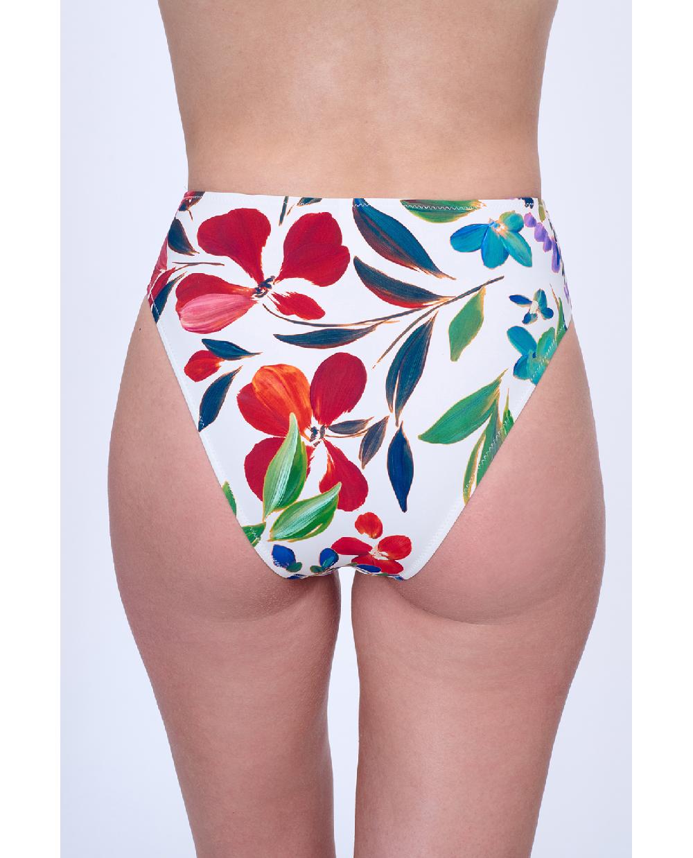 Gottex Garden Dream High Waist Bikini Bottom Garden