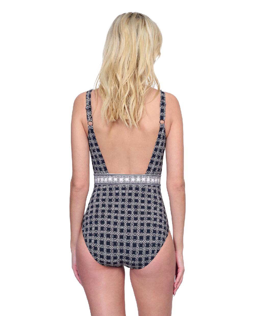 Gottex Golden Chic Surplice One Piece Swimsuit Golden