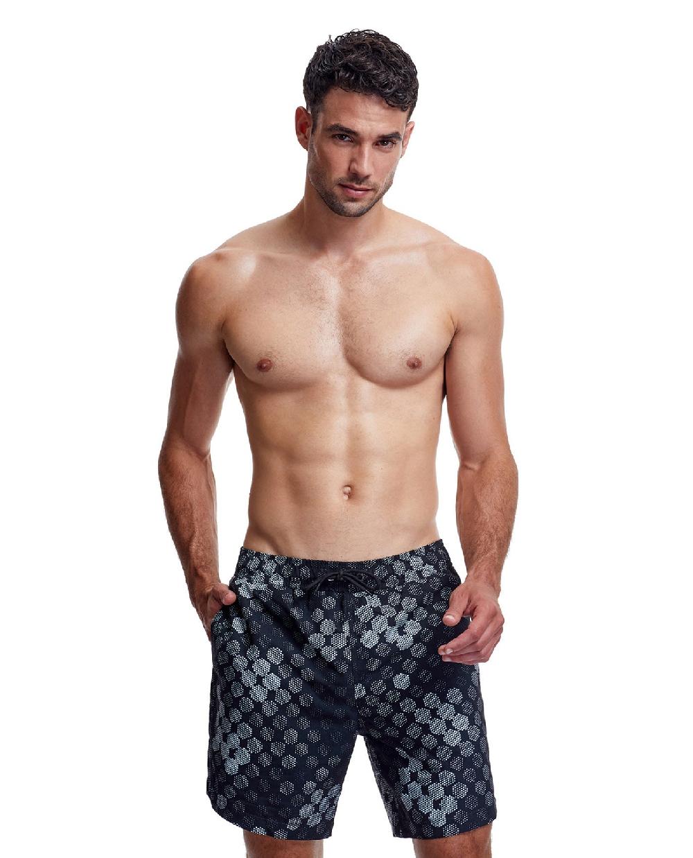 gottex 7-Inch Swim Trunks Abstract
