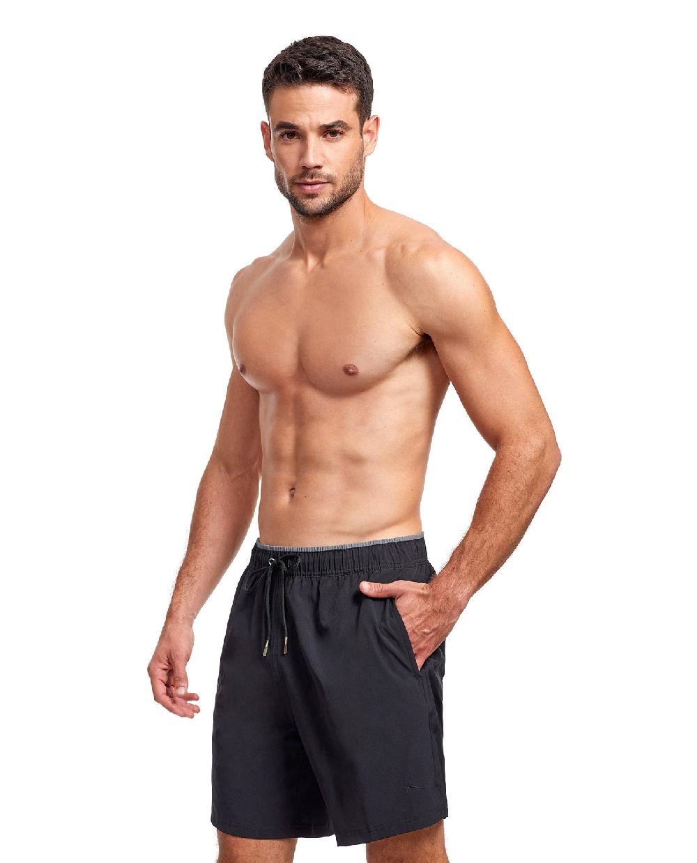 Gottex 7-Inch Swim Trunks Black