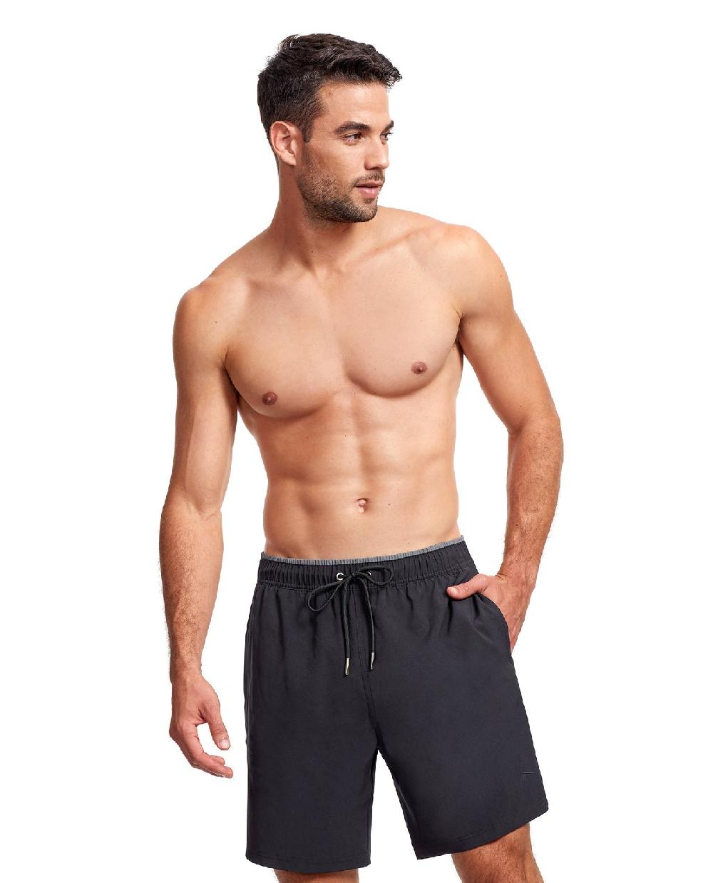 gottex 7-Inch Swim Trunks Black