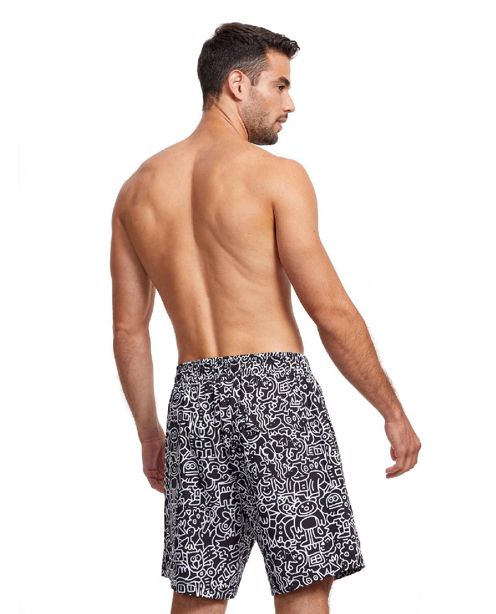 Gottex 7-Inch Swim Trunks Graphic