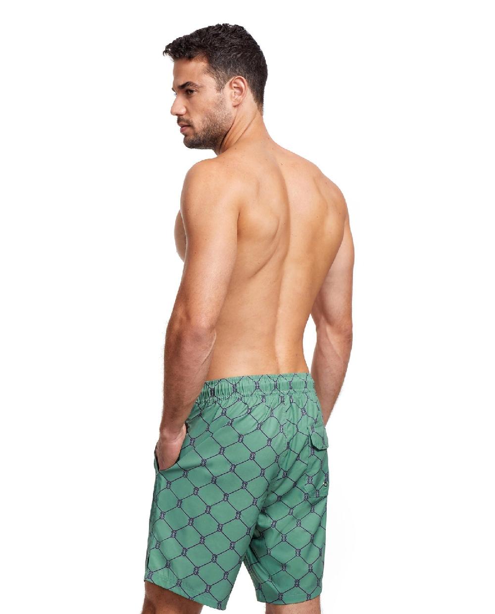 Gottex 7-Inch Swim Trunks Green