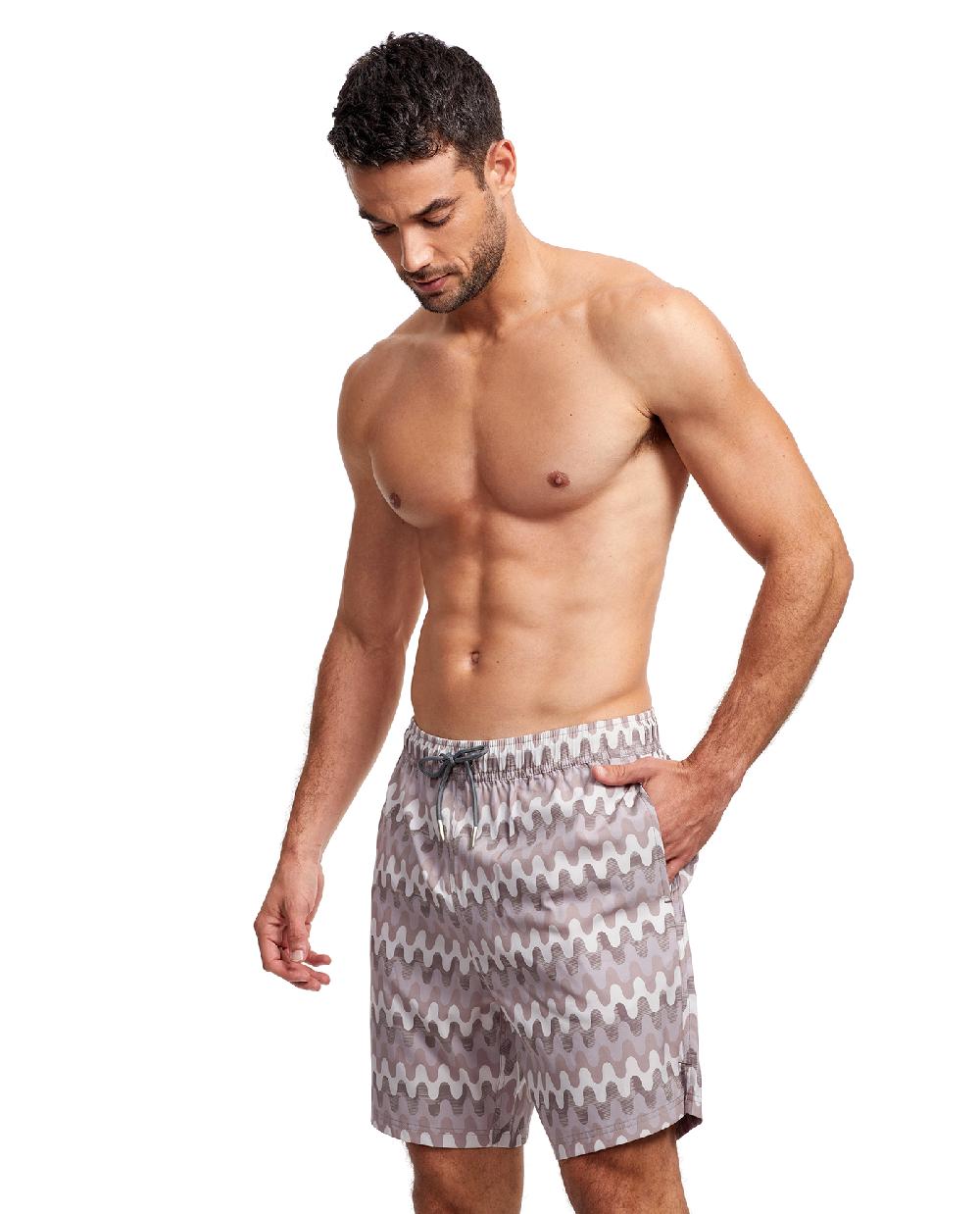 Gottex 7-Inch Swim Trunks Taupe