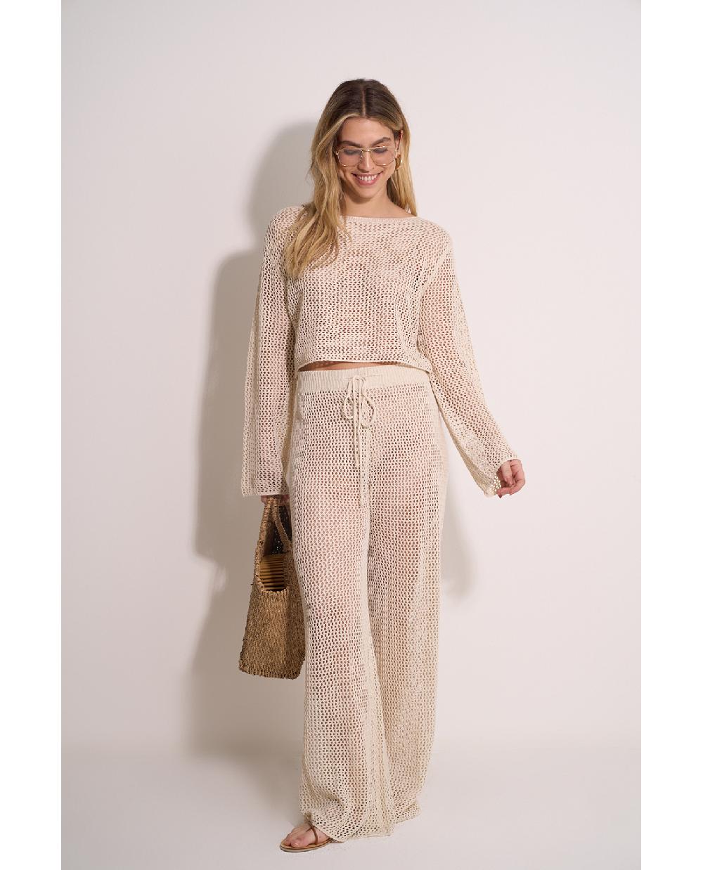 gottex Anna Two Crochet Beach Pants Anna