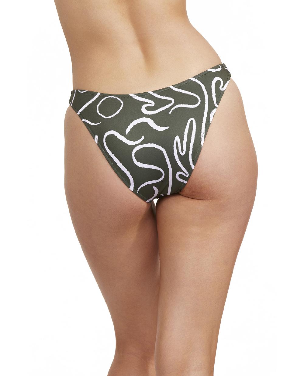 Gottex Artsy Chic High Leg Bottom Artsy