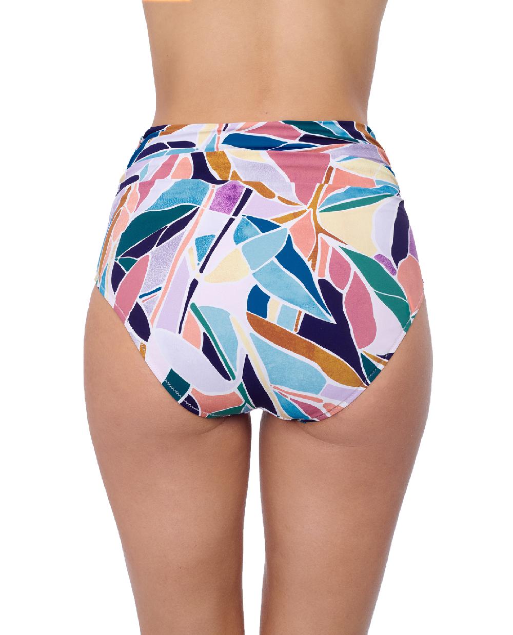 Gottex Aura Shirred High Waist Swim Bottom Profile
