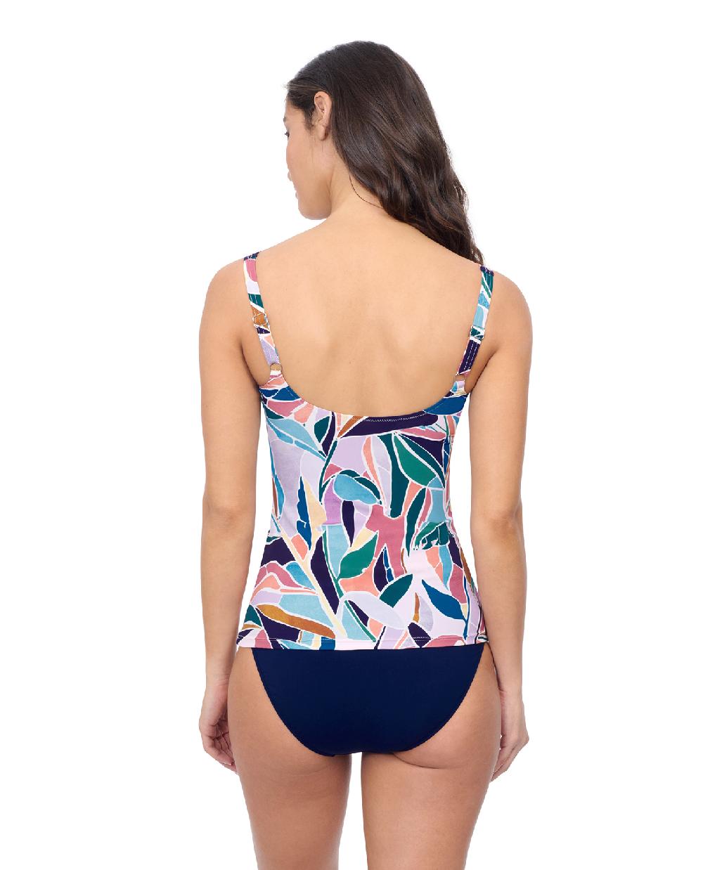 Gottex Aura Square Neck D Cup Tankini Profile