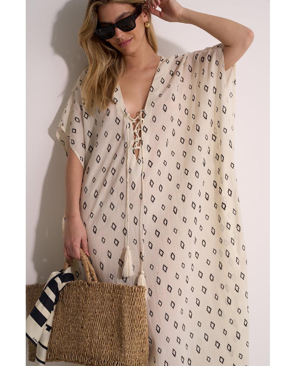 Gottex Avela Kaftan Cover-Up Avela