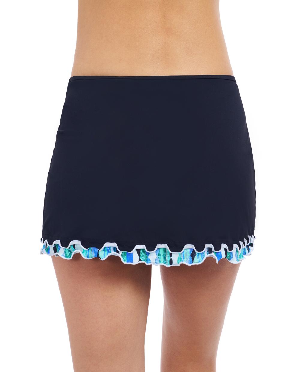 Gottex Bachata Side Slit Skirt Bottom Profile