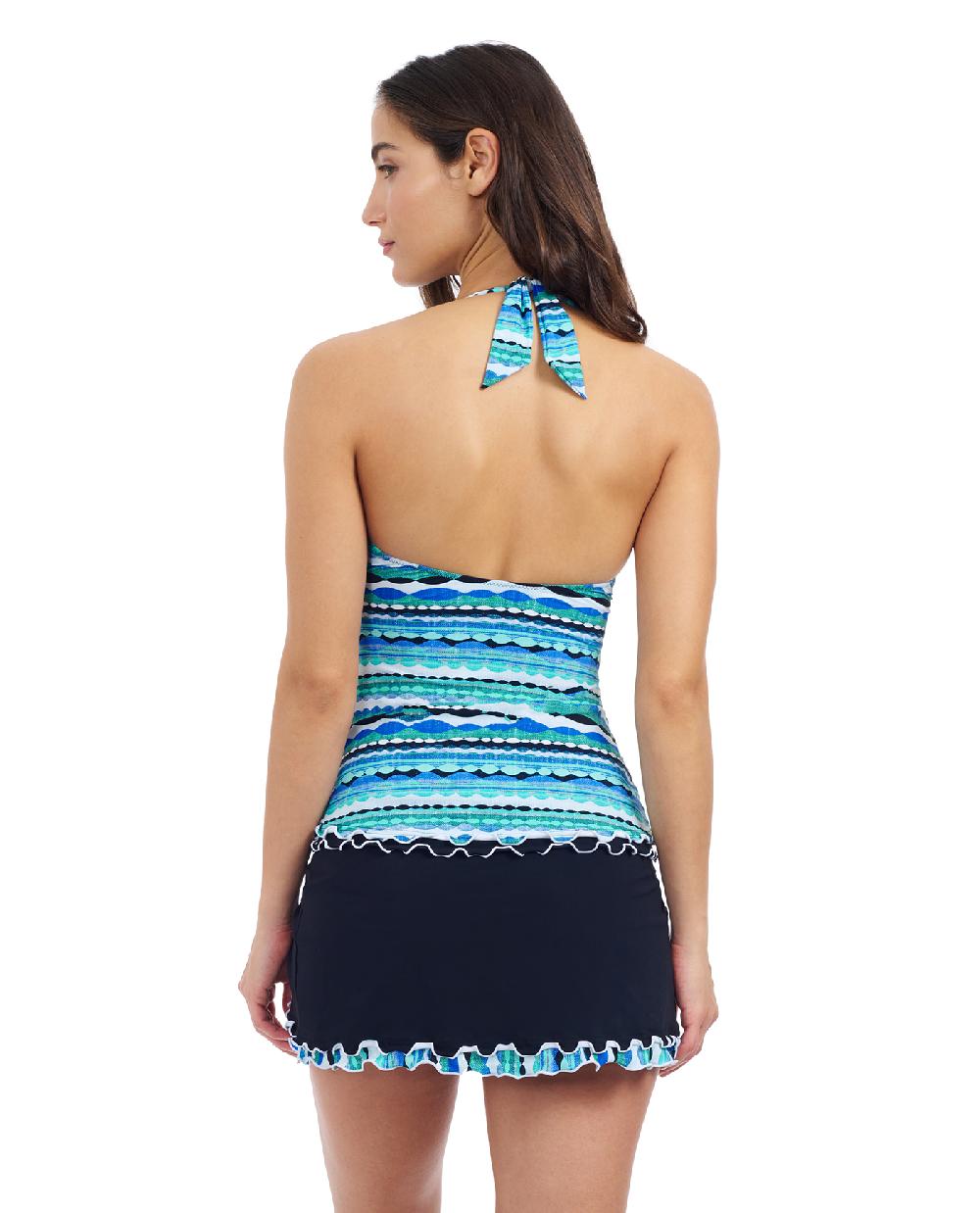 Gottex Bachata V Neck Halter Tankini Profile