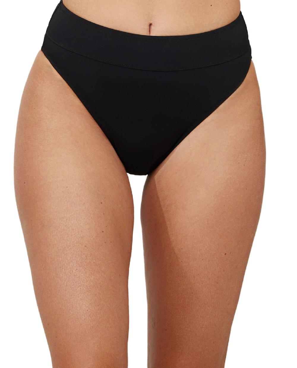 gottex Basic High Waist Swim Bottom Black