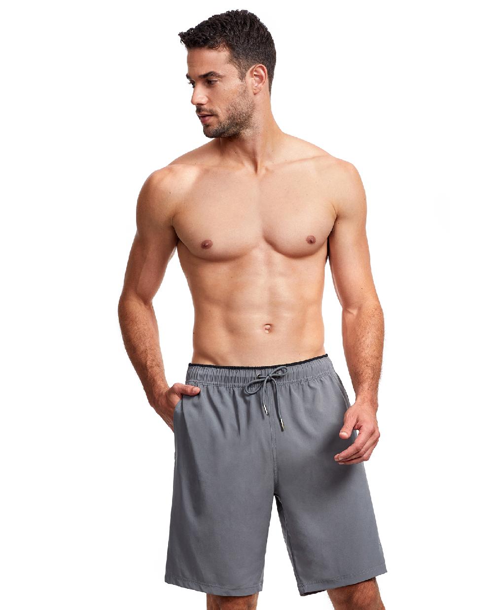 gottex Beach Vibe Mens 9" Boardshort Grey