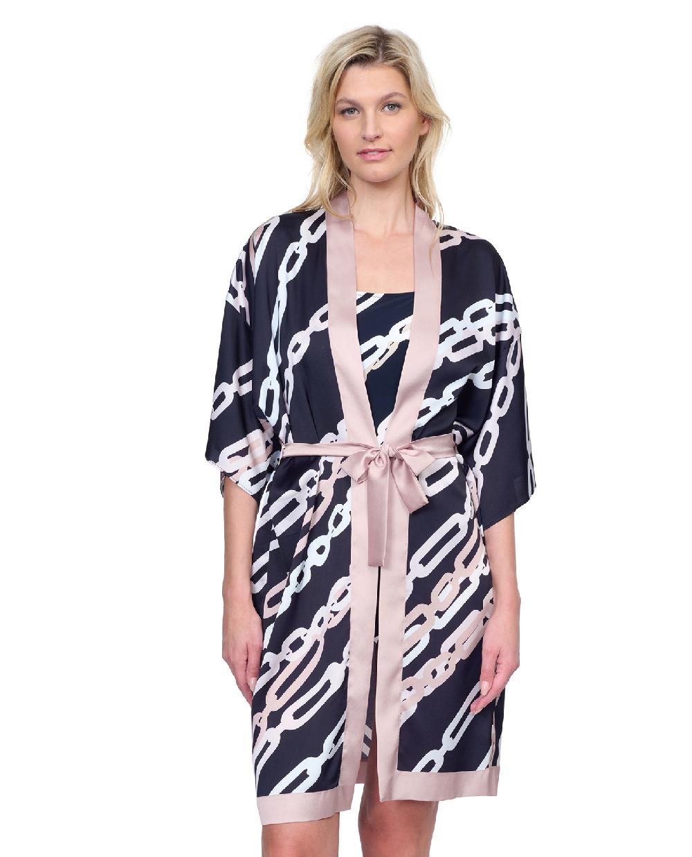 gottex Bejeweled Belted Robe Cover Up Bejeweled