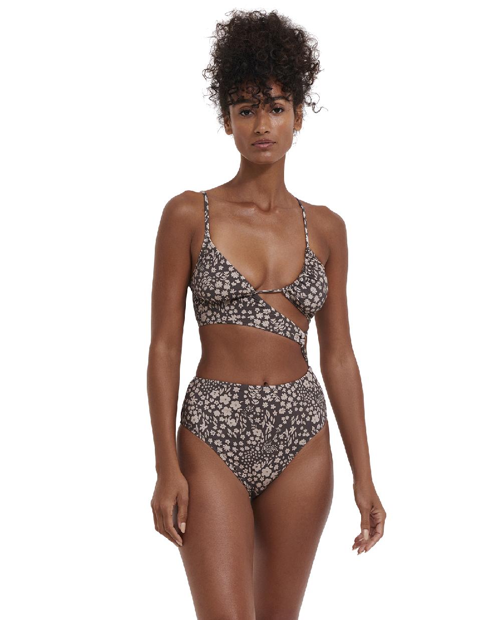 gottex Bella Flora Cut Out One Piece Bella