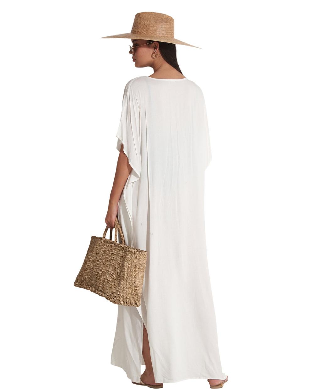 Gottex Best Lace Up Cover Up Kaftan Best