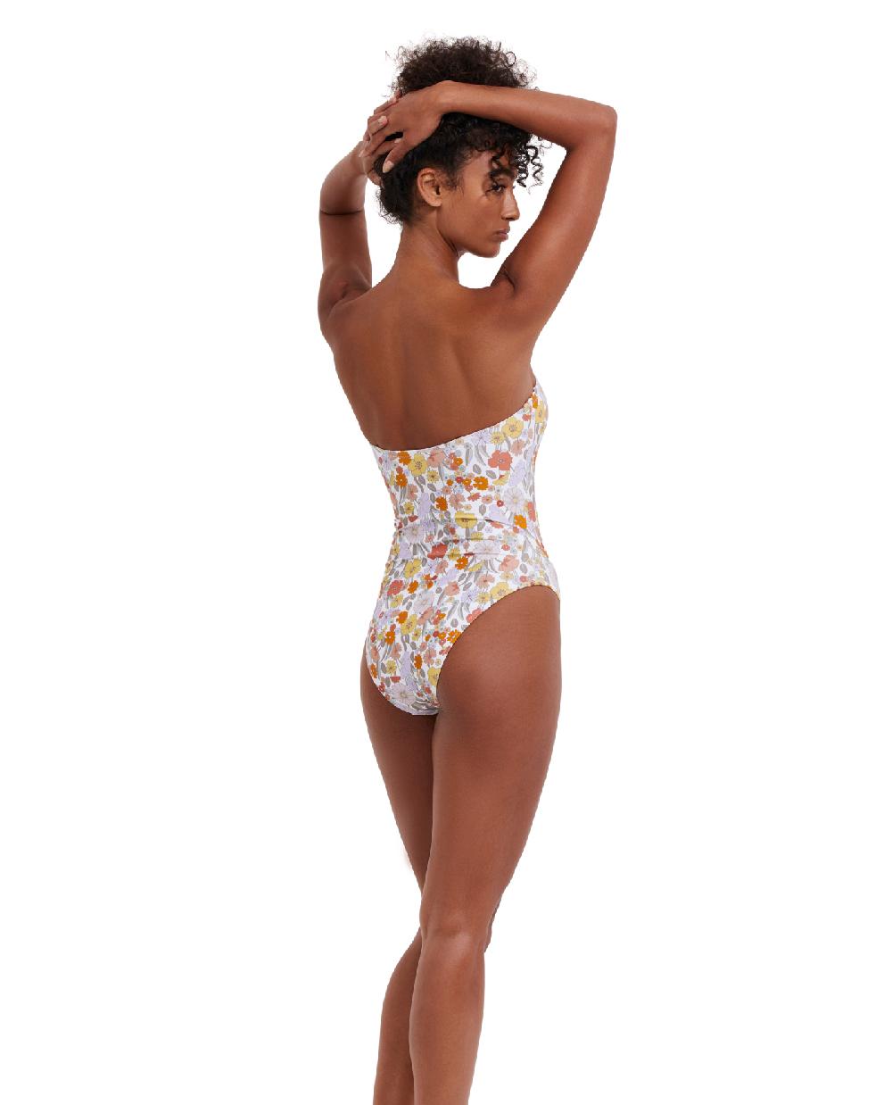 Gottex Botanic Party Bandeau One Piece Botanic