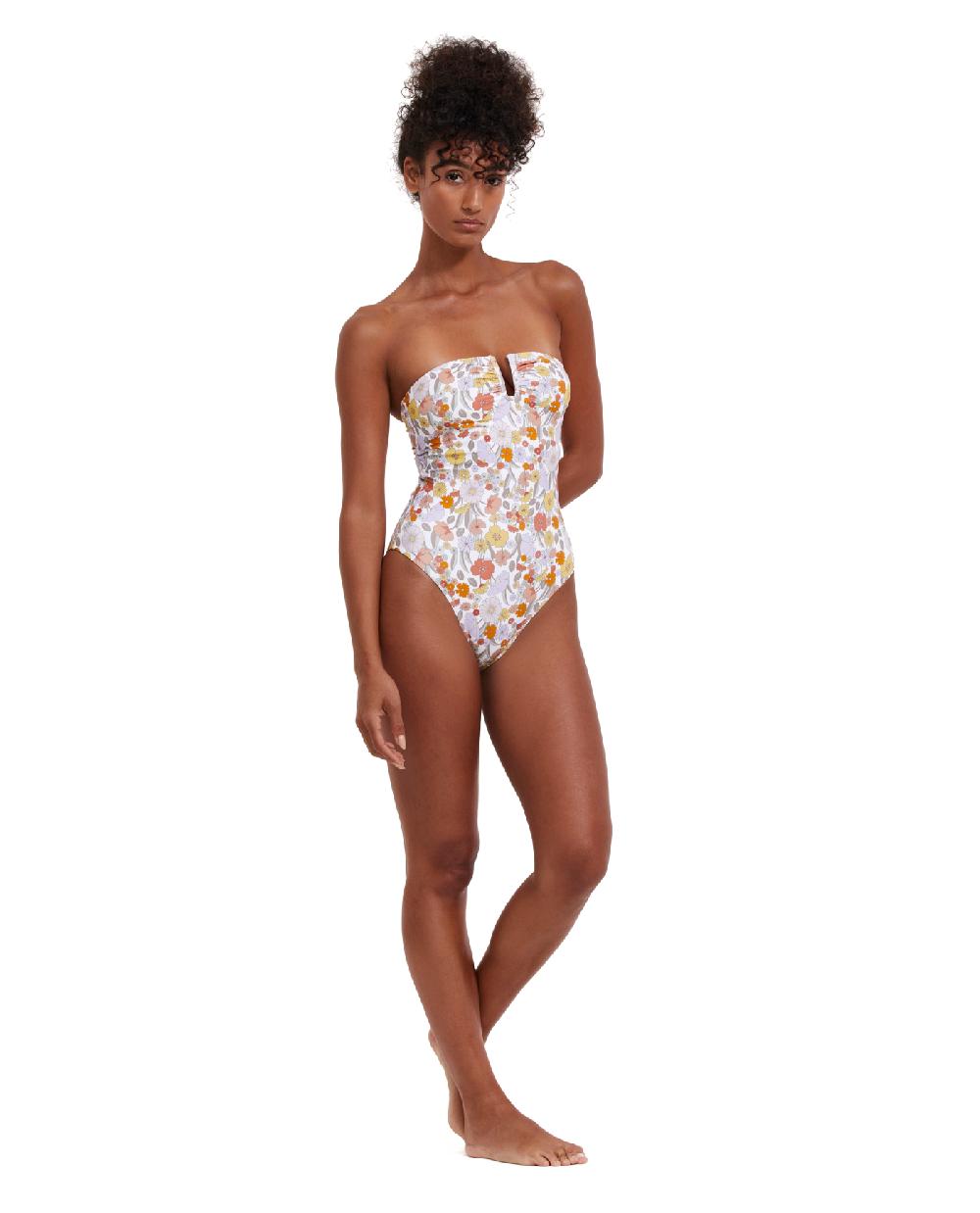 gottex Botanic Party Bandeau One Piece Botanic