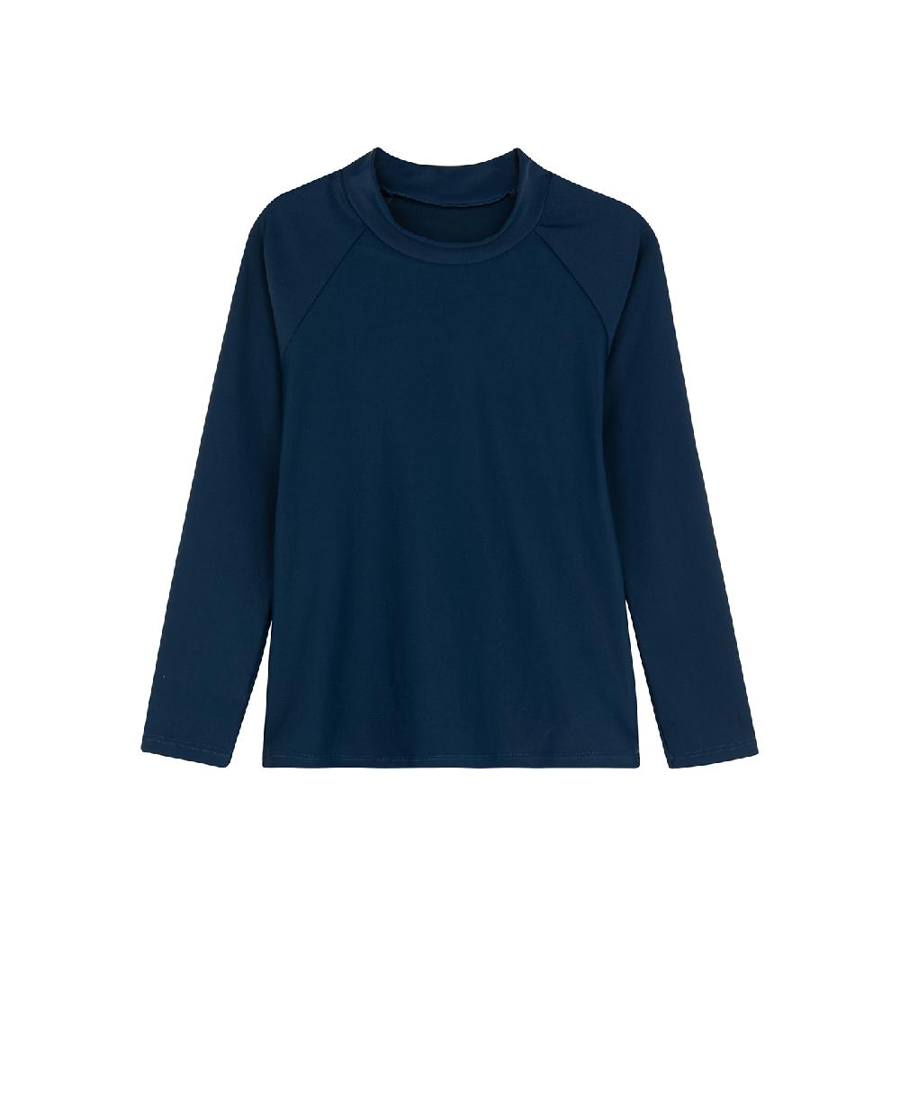 gottex Boys 2 Match Long Sleeve Swim Shirt Navy