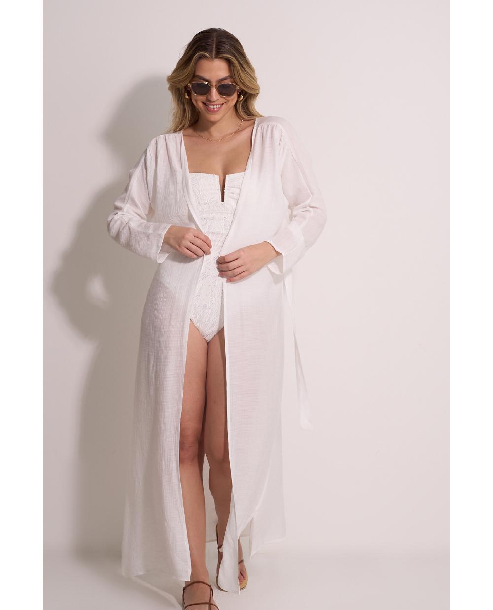Gottex Classic Midi Cover-Up Robe Classic