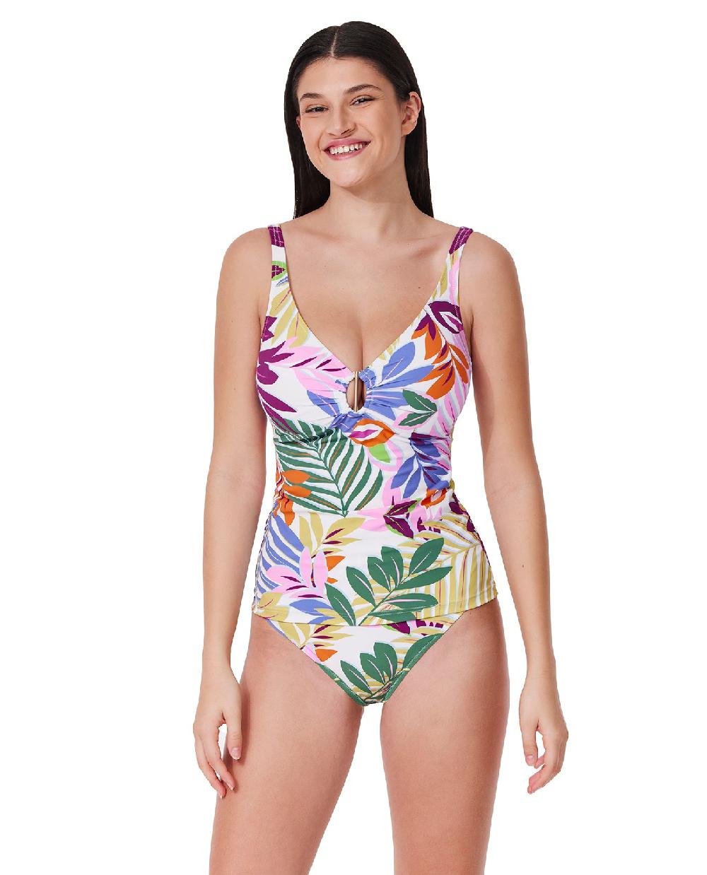 gottex Costa Del Sol D-Cup Tankini Top Costa
