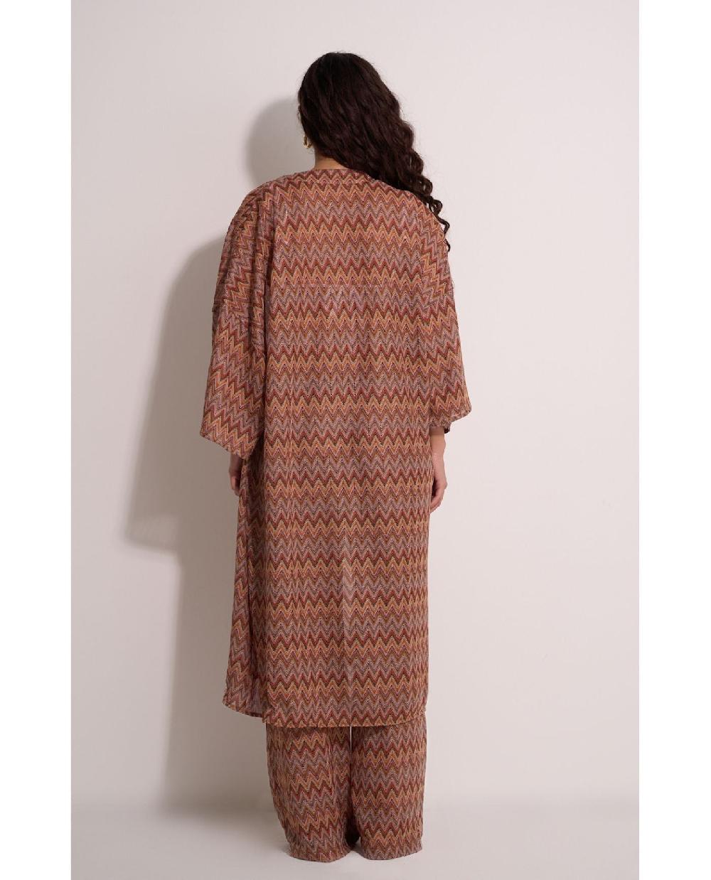 Gottex Desert Mirage Beach Robe Cover-Up Desert