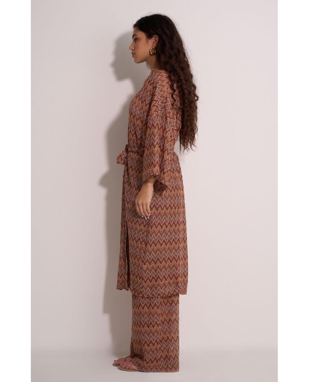 Gottex Desert Mirage Beach Robe Cover-Up Desert