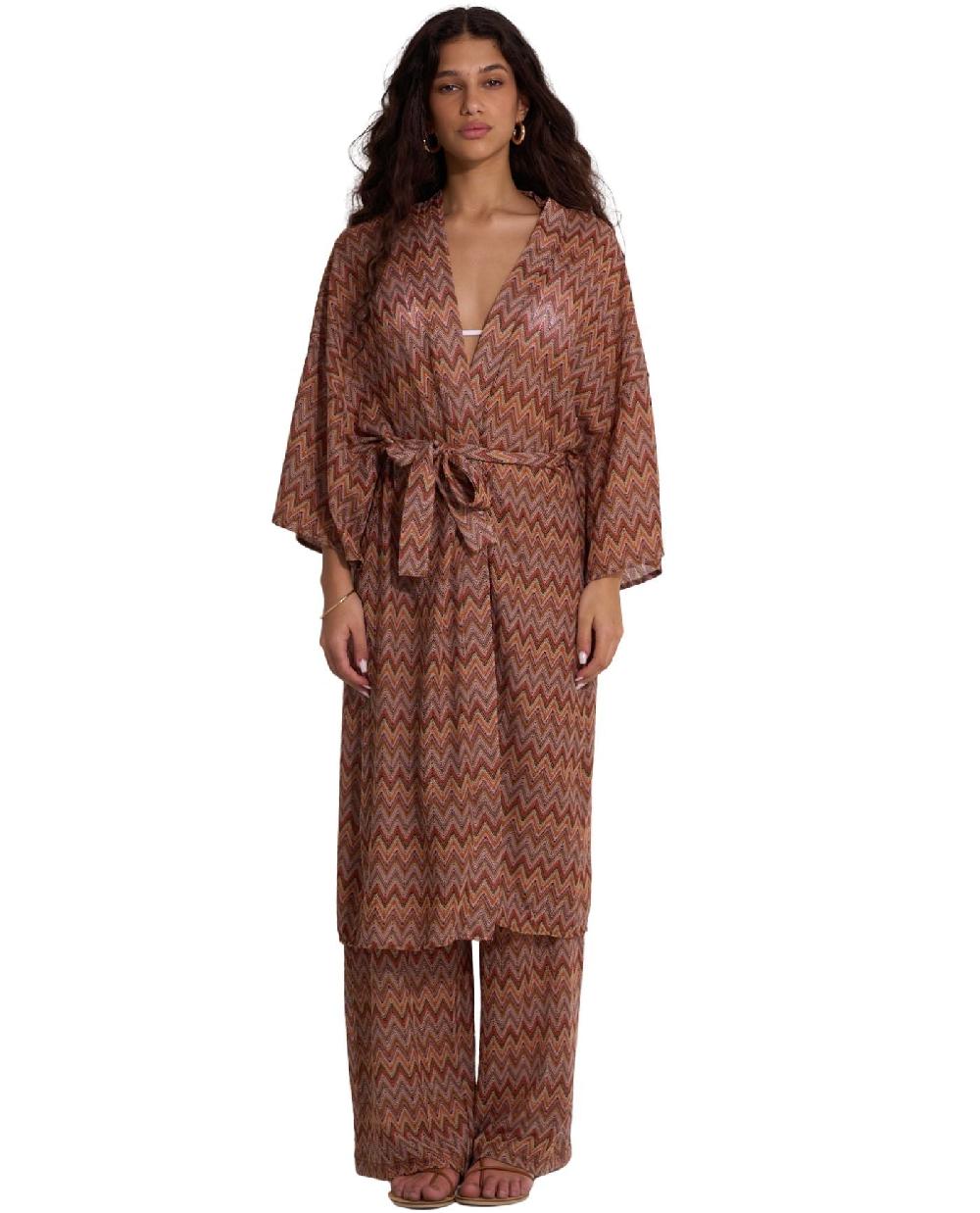 gottex Desert Mirage Beach Robe Cover-Up Desert