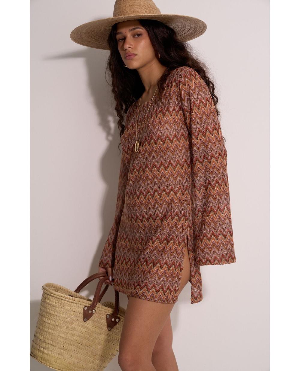 Gottex Desert Mirage Beach Tunic Desert
