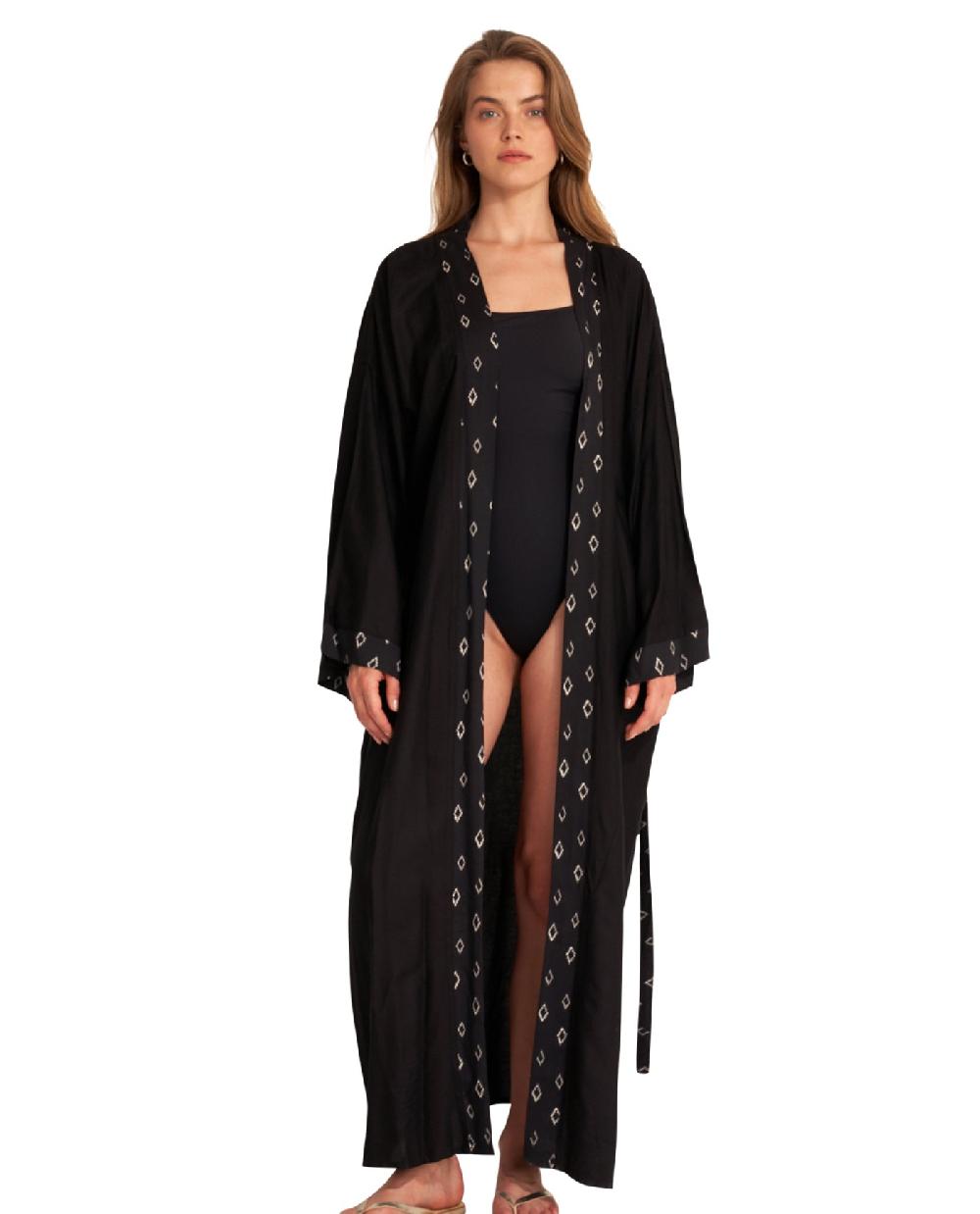 gottex Diamond Midi Cover Up Kimono Diamond
