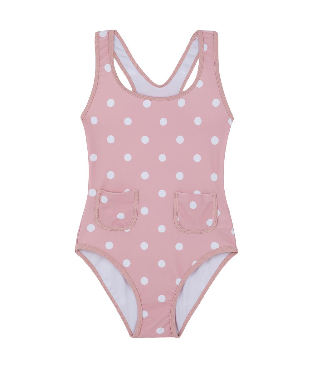 gottex Dot Dot Dot Racerback One Piece Pink