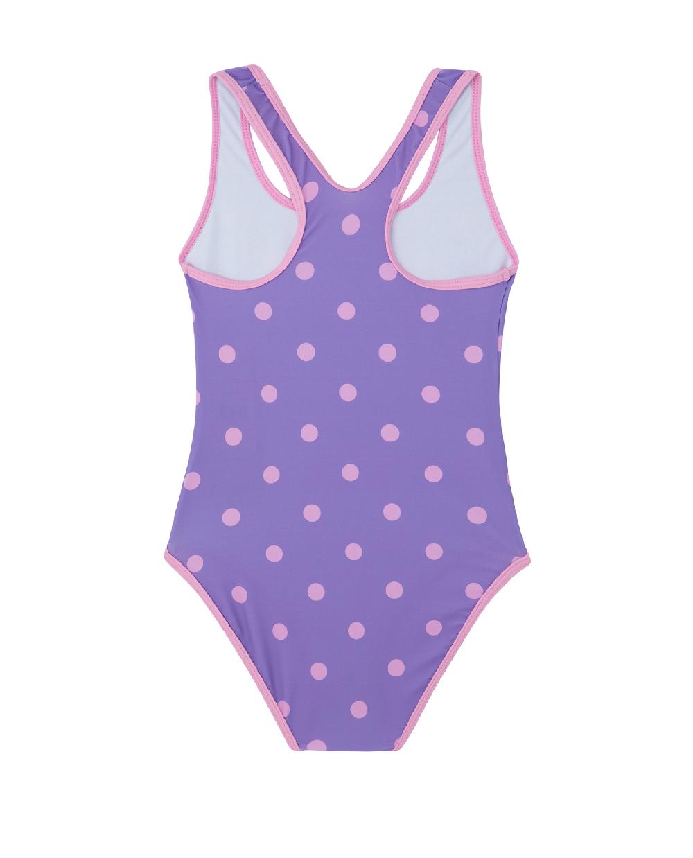 Gottex Dot Dot Dot Racerback One Piece Purple