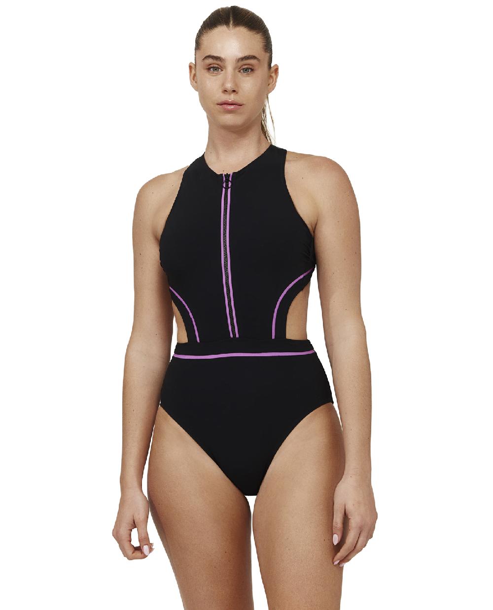 gottex Duke High Neck Cut Out One Piece Duke
