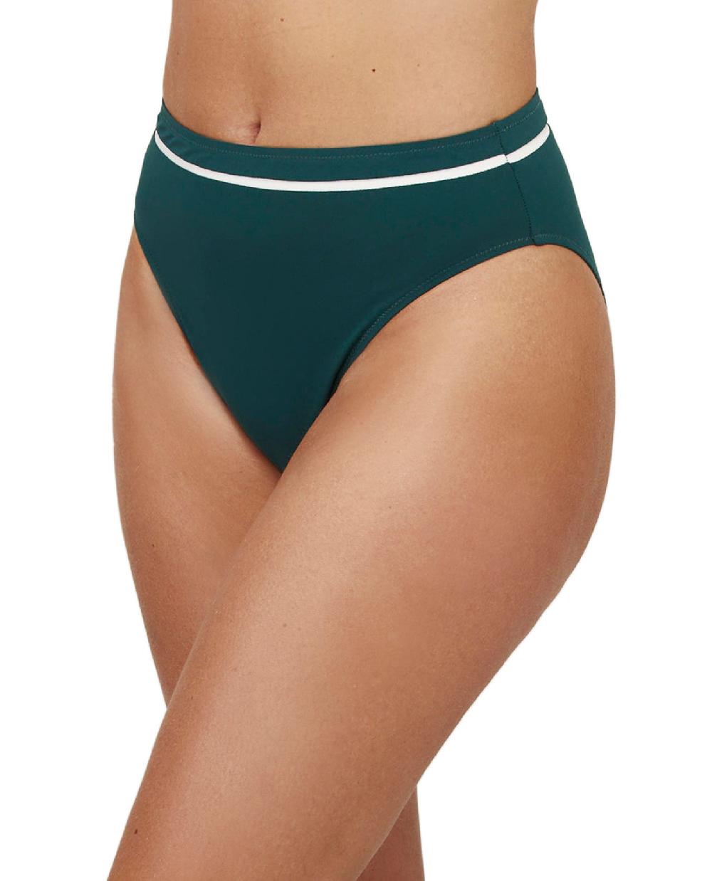 Gottex Duke High Waist Bikini Bottom Green