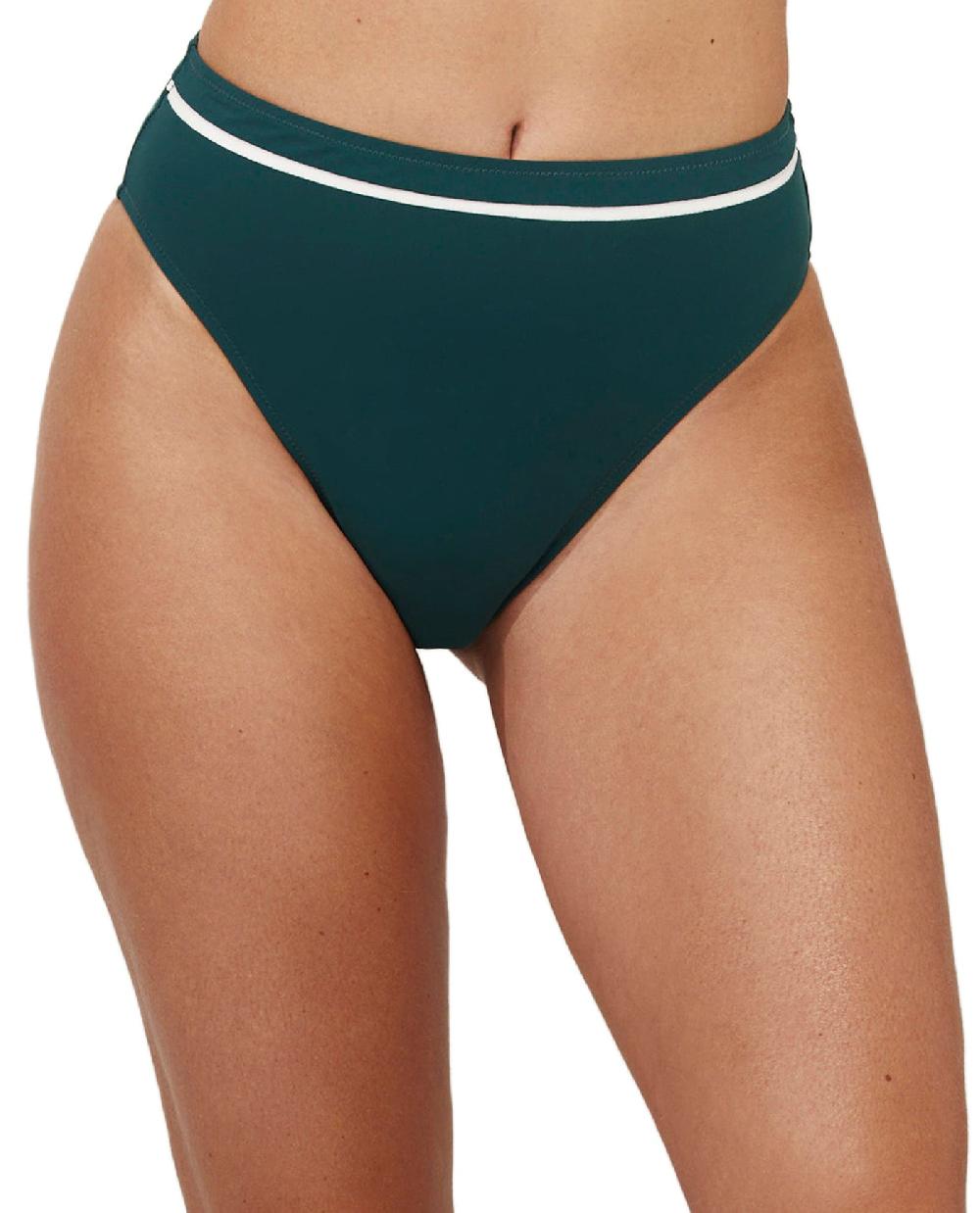 gottex Duke High Waist Bikini Bottom Green