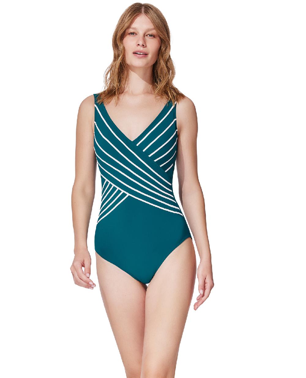 gottex Embrace V-Neck Surplice One Piece Embrace