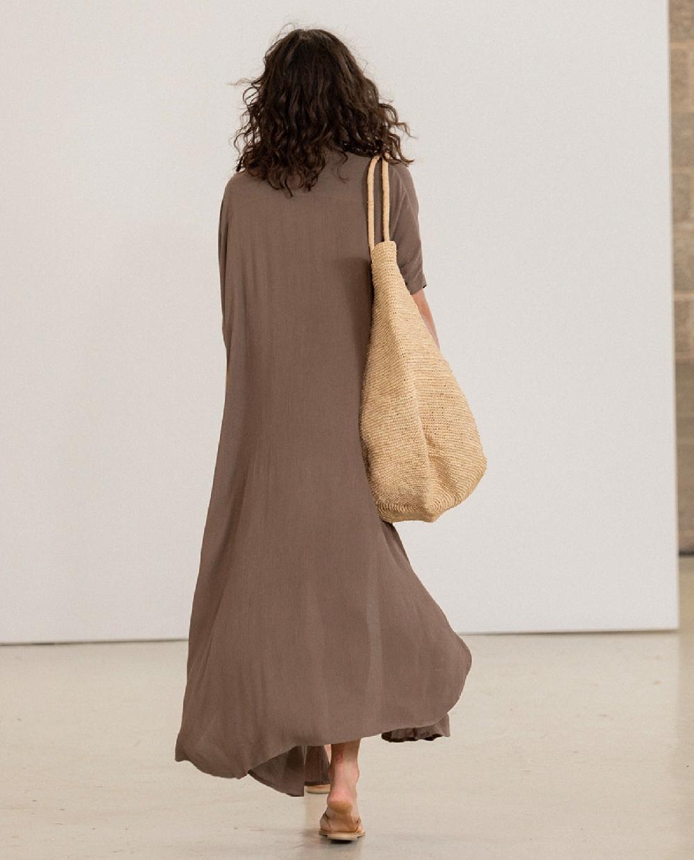 Gottex Full Button Kaftan Khaki