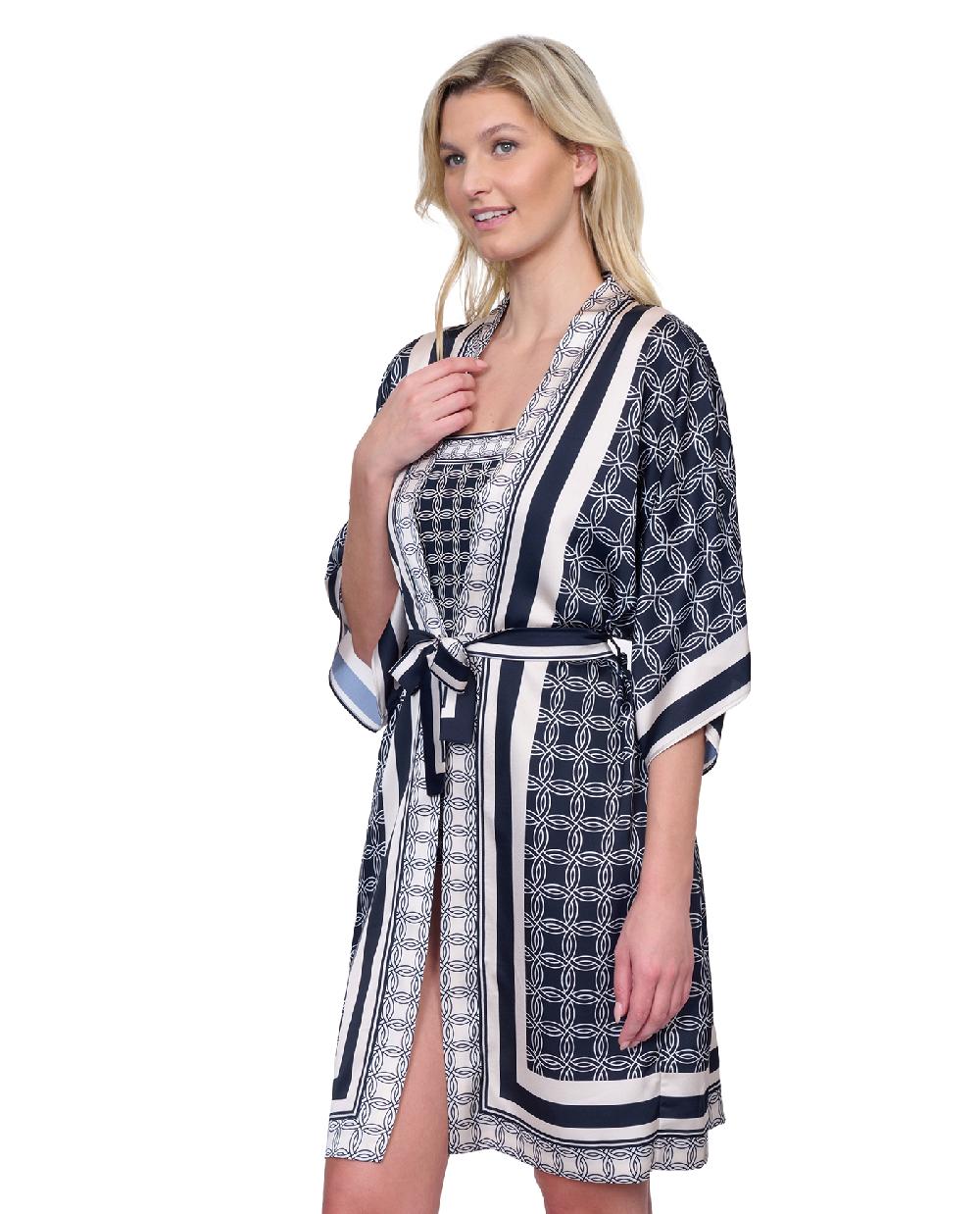 Gottex Golden Chic Belted Robe Cover Up Golden