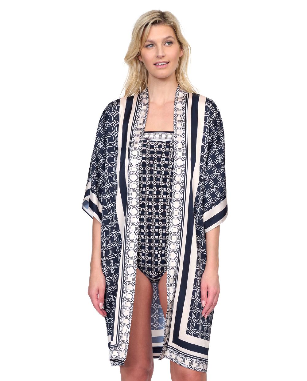 gottex Golden Chic Belted Robe Cover Up Golden