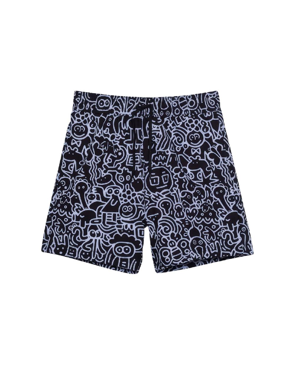 gottex Graphic Swim Trunks Graphic