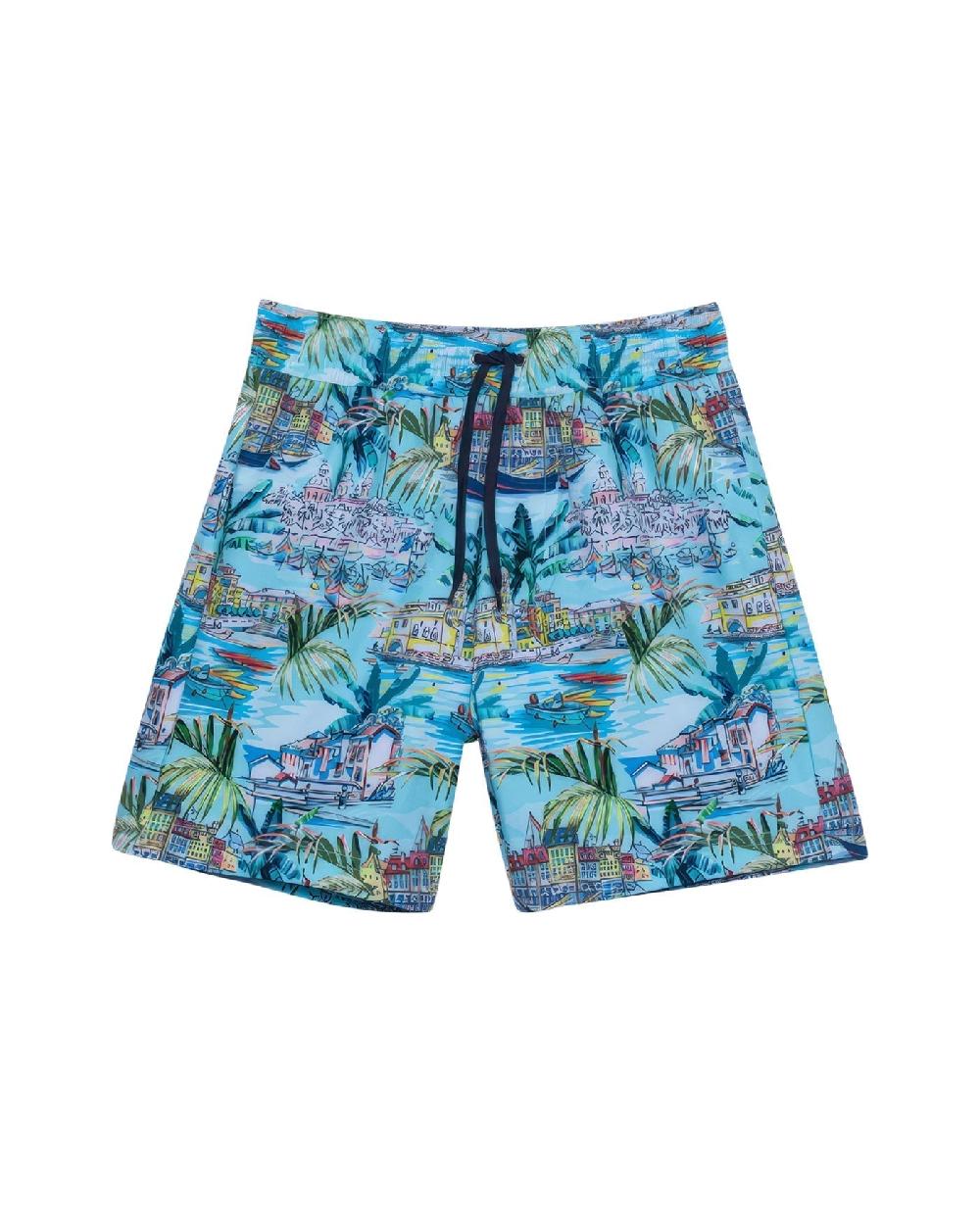 gottex Graphic Swim Trunks Graphic