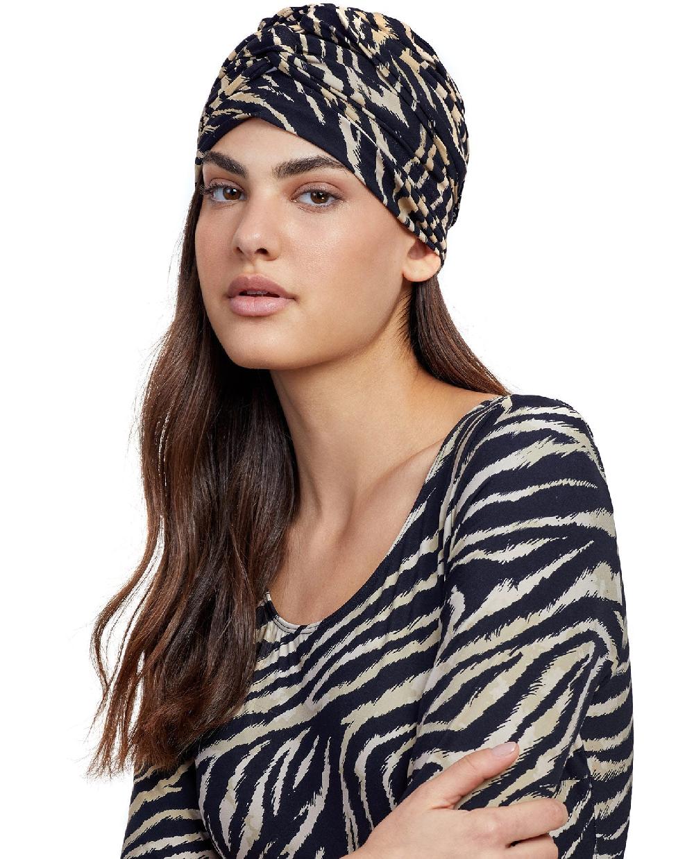 gottex Hair Covering With Tie Wildlife