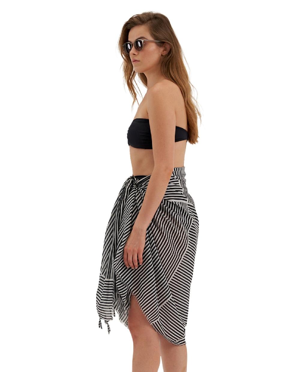 Gottex Hanna Cover Up Sarong Wrap Skirt Hanna