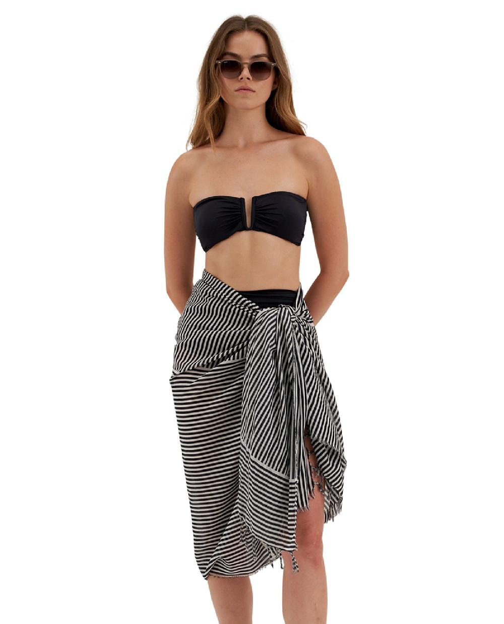 gottex Hanna Cover Up Sarong Wrap Skirt Hanna