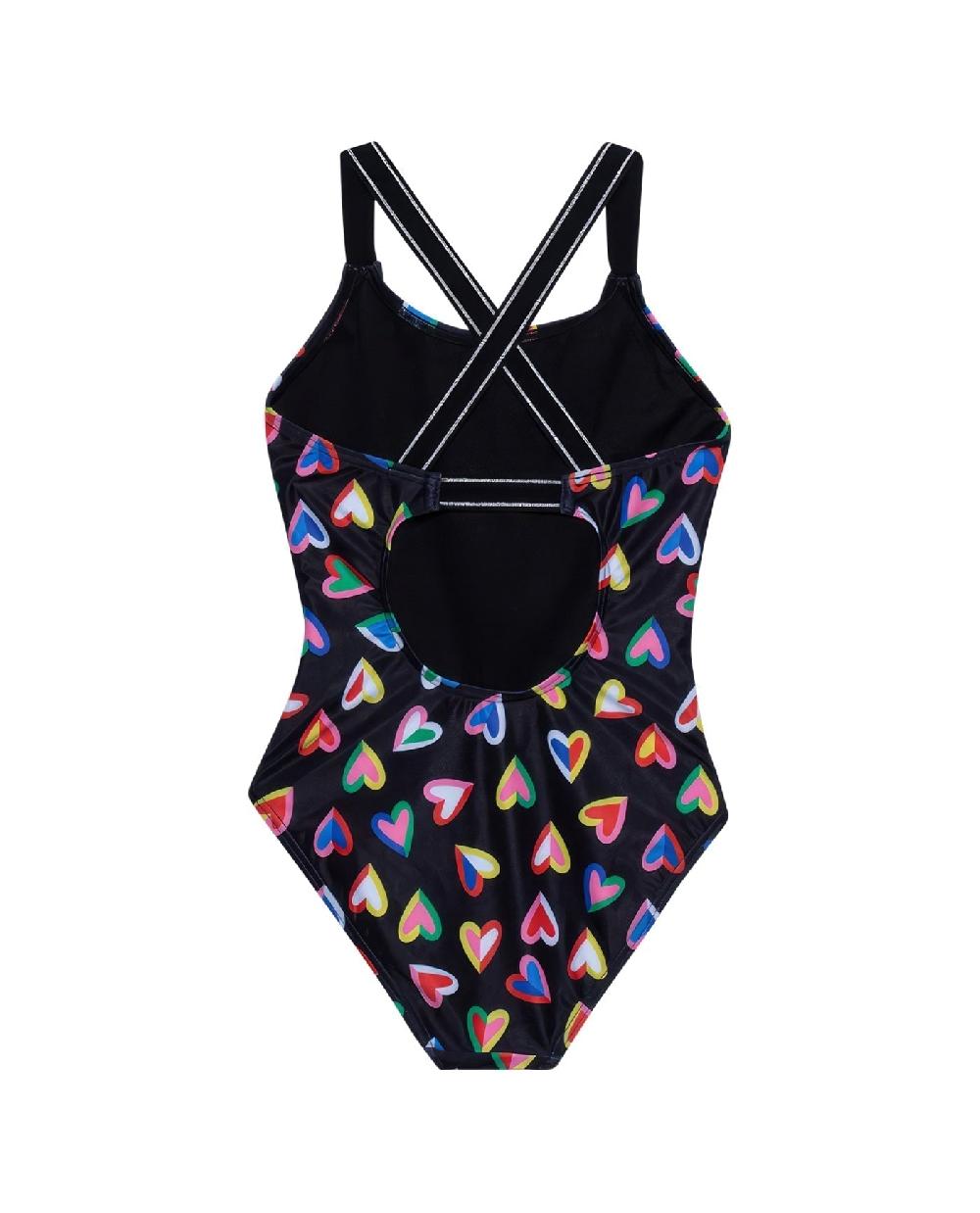 Gottex Hearts Round Neck One Piece Swimsuit Hearts