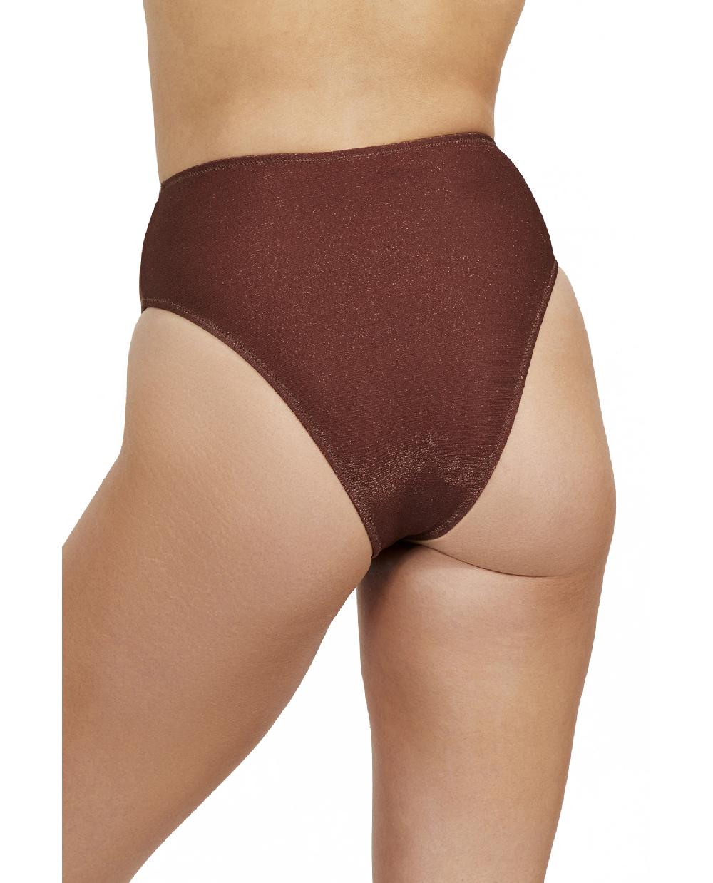 Gottex High End High Waist Swim Bottom Bronze