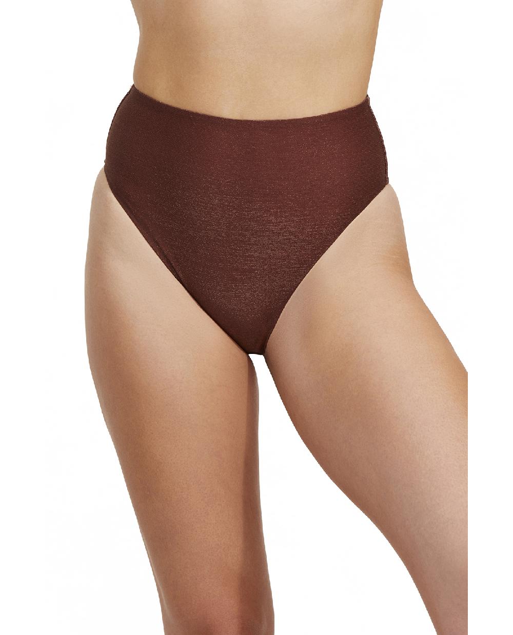 gottex High End High Waist Swim Bottom Bronze