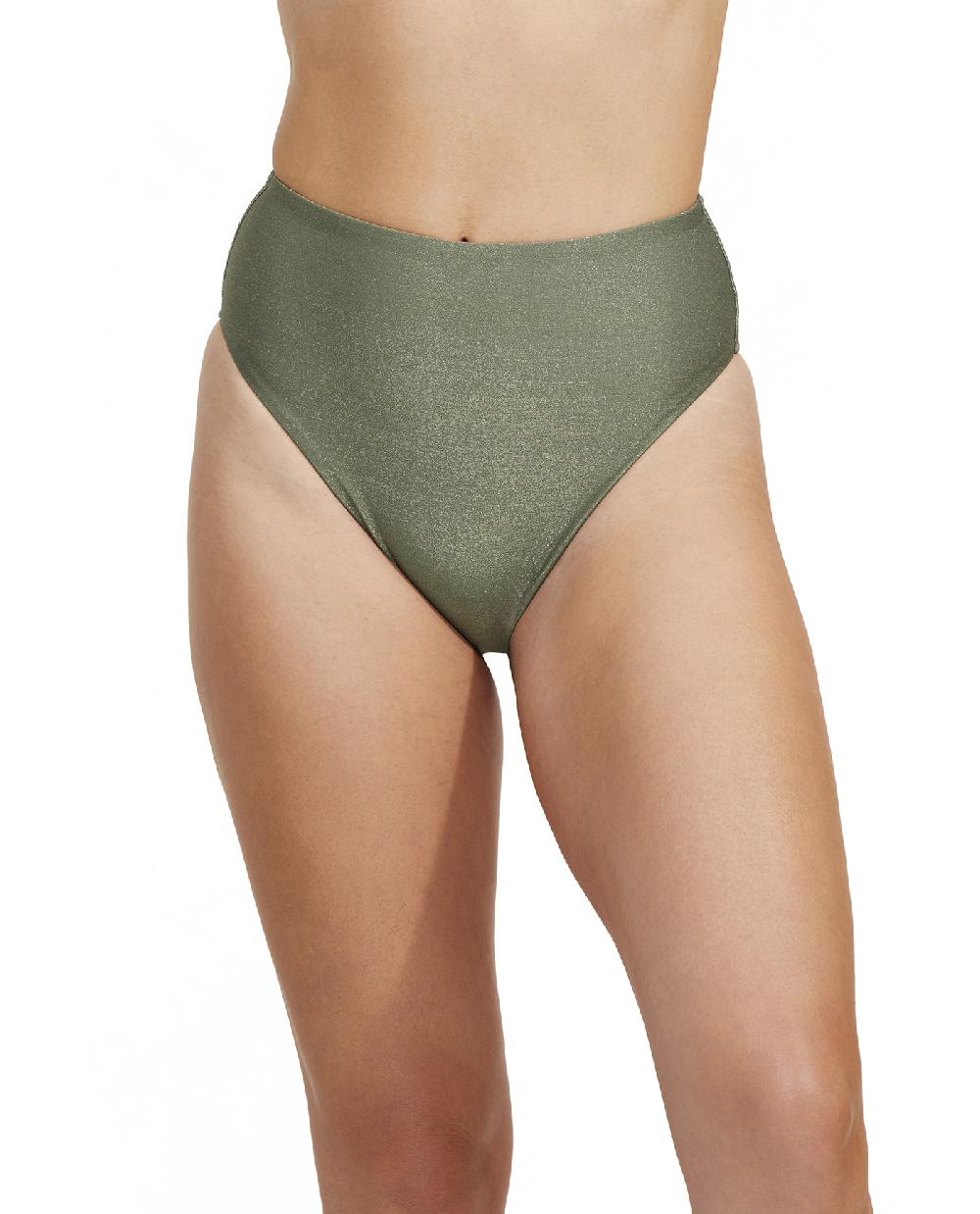 gottex High End High Waist Swim Bottom Olive