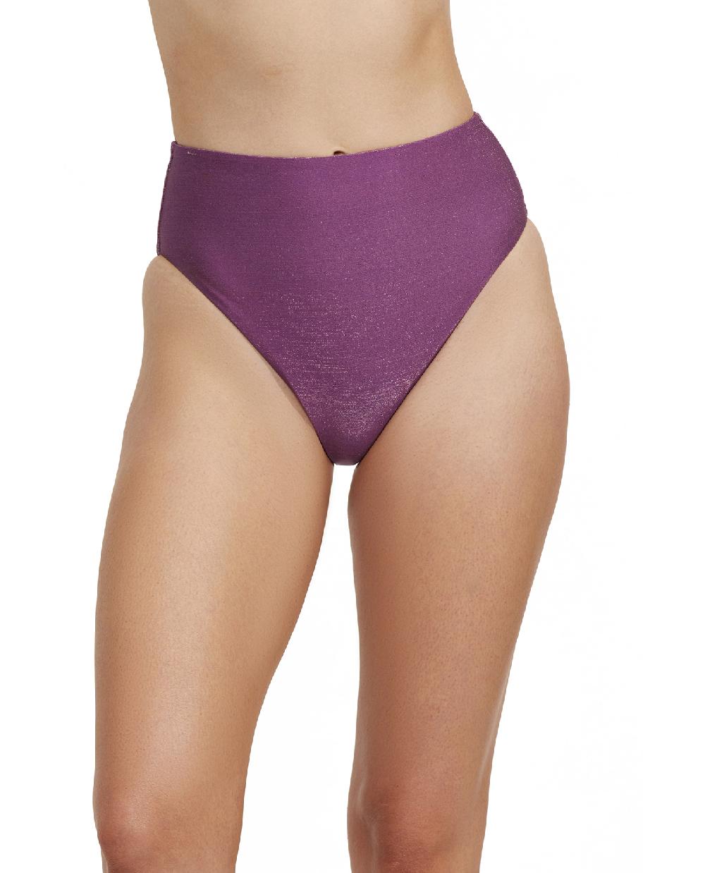 gottex High End High Waist Swim Bottom Purple