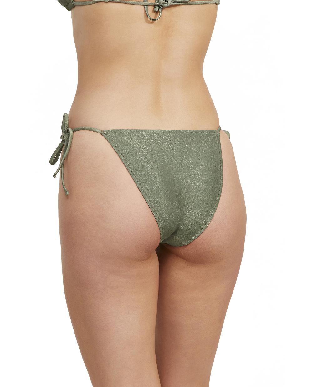 Gottex High End Side Tie Bikini Bottom Olive